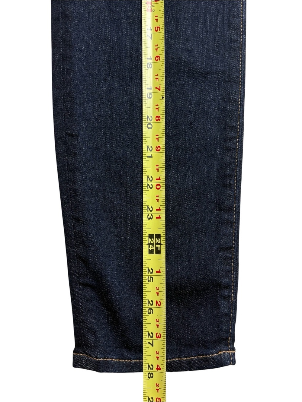 NWT FRAME Le High Skinny Crop Jeans in Dame Dark Wash • Size 31 • $258 - Picture 11 of 16